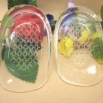 Pernute din silicon BR012 pentru protectie calcai, 1 pereche